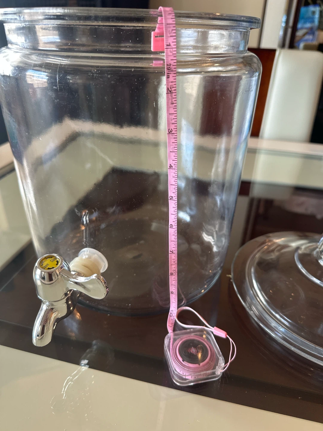 Glass Beverage Dispenser with Spigot - photo 2