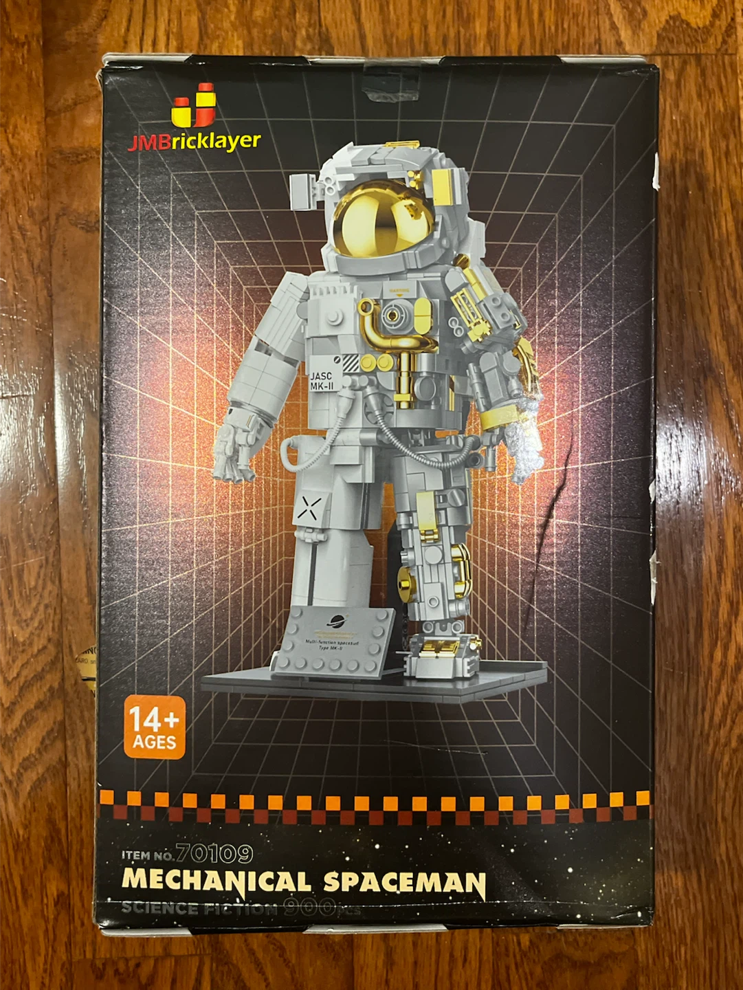 JMBricklayer Mechanical Spaceman Building Toy 70109