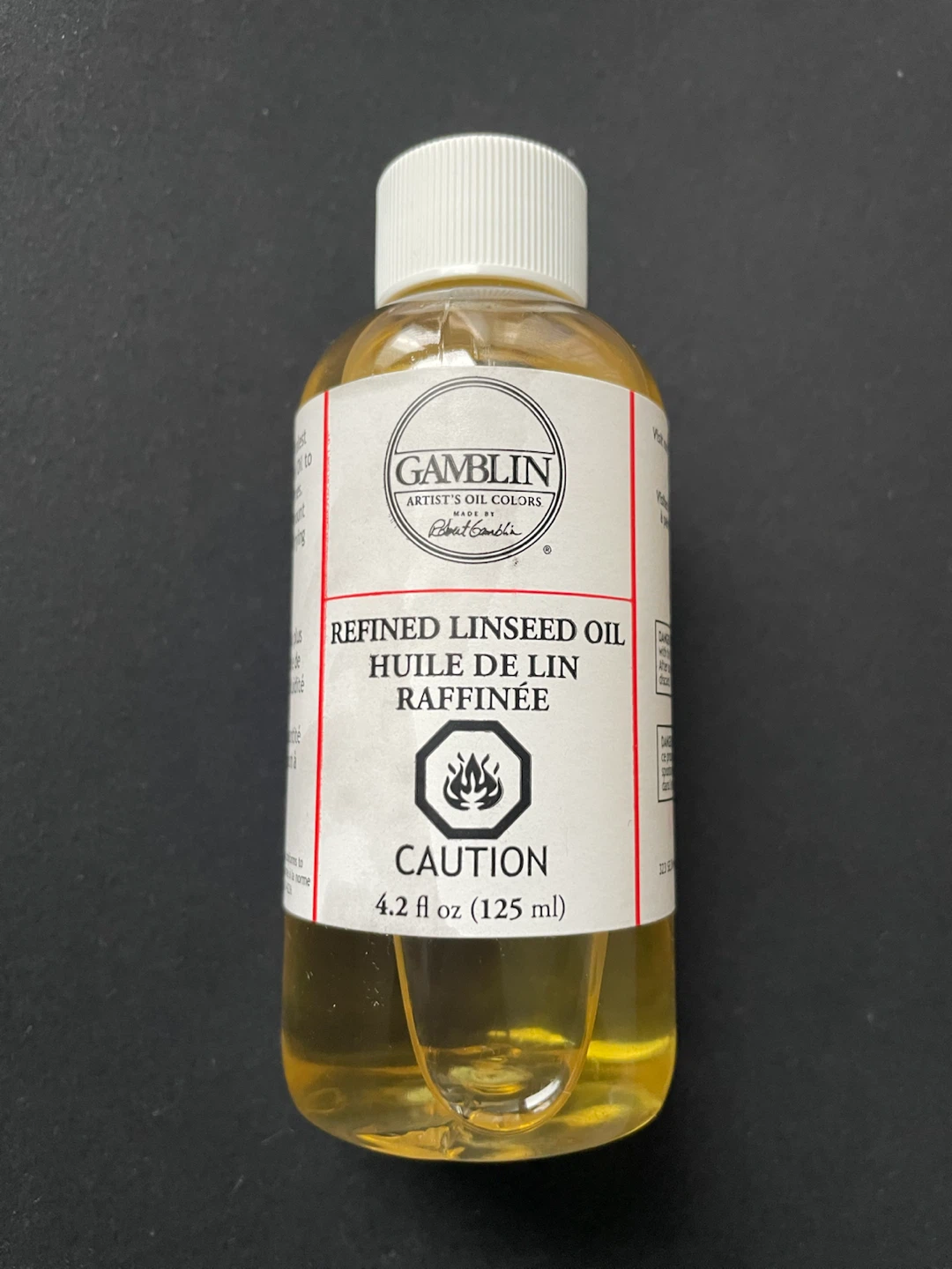 Gamblin Refined Linseed Oil 4.2 oz