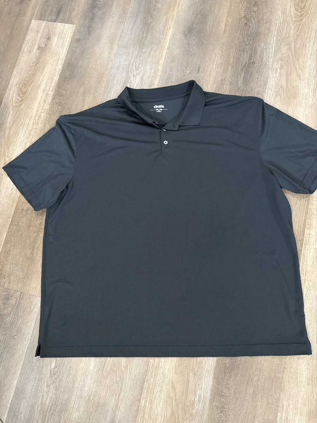 Cintas Black Short Sleeve Polo Shirt