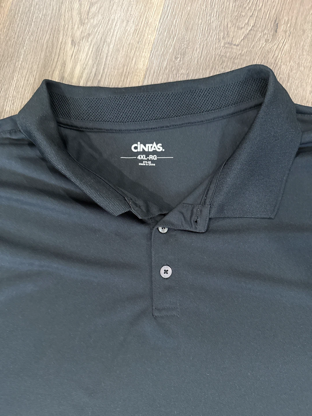 Cintas Black Short Sleeve Polo Shirt - photo 2