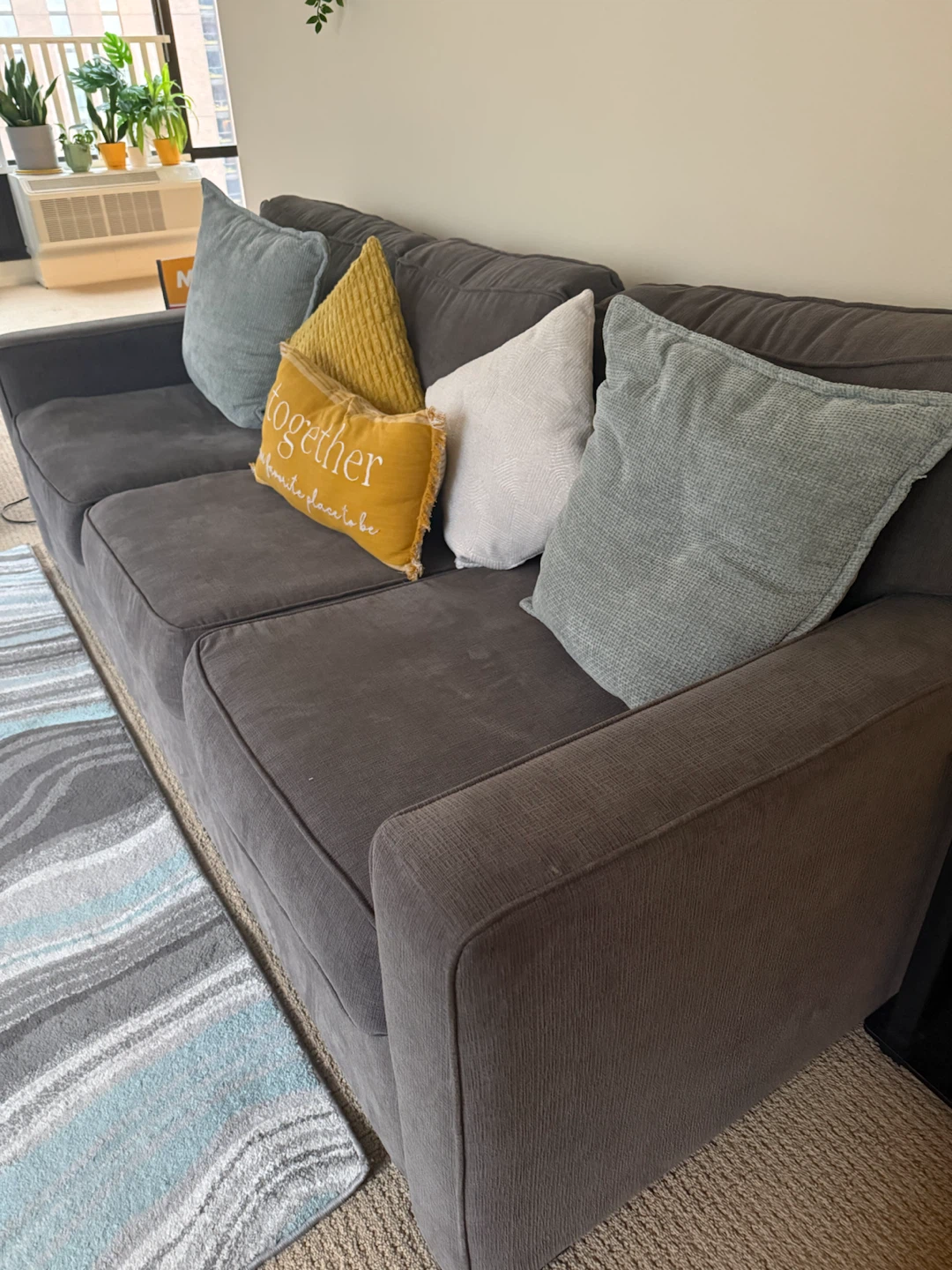 Gray Sofa - 3 seater