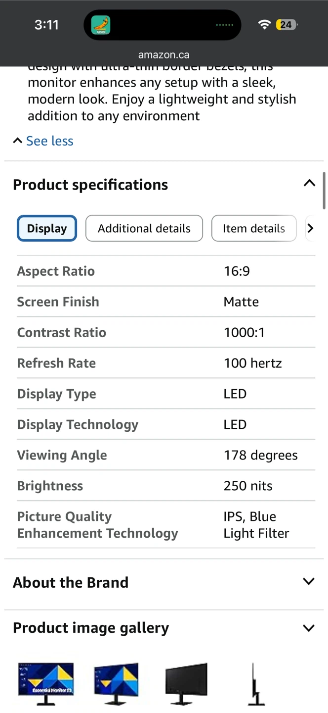 Samsung 27" FHD IPS Monitor - photo 4
