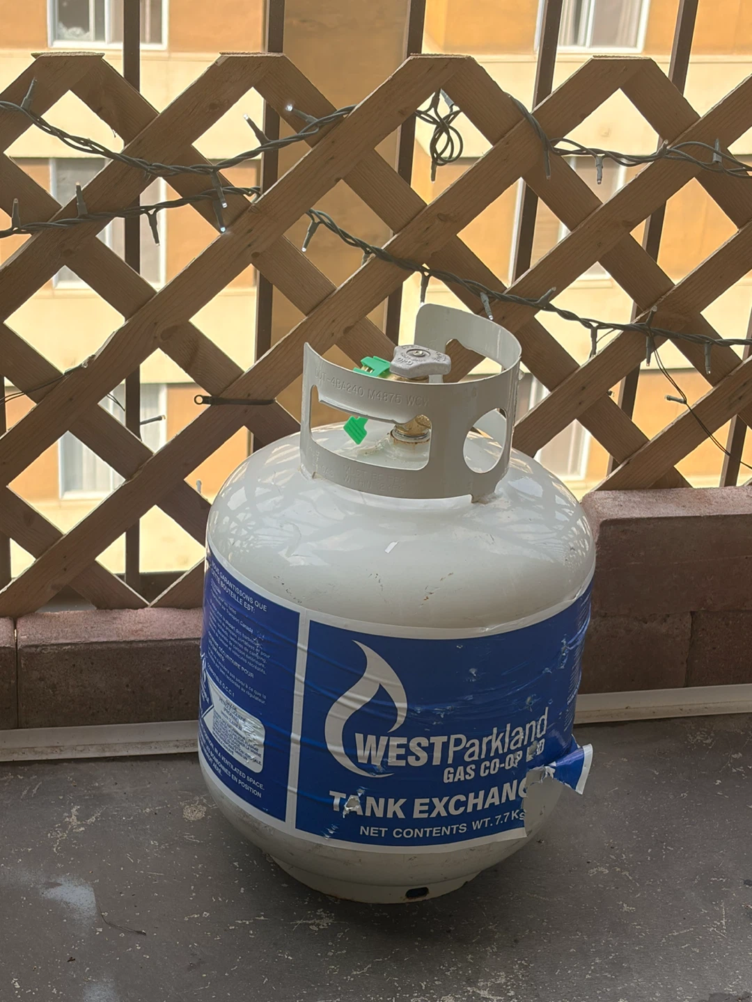 Sealed Westparkland Propane