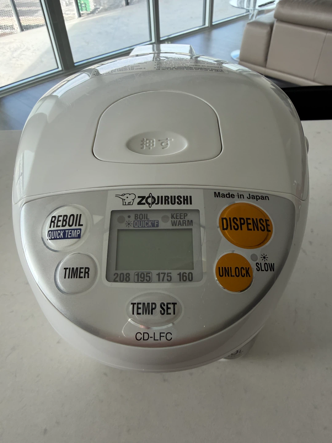 Zojirushi Micom Water Boiler & Warmer CD-LFC30