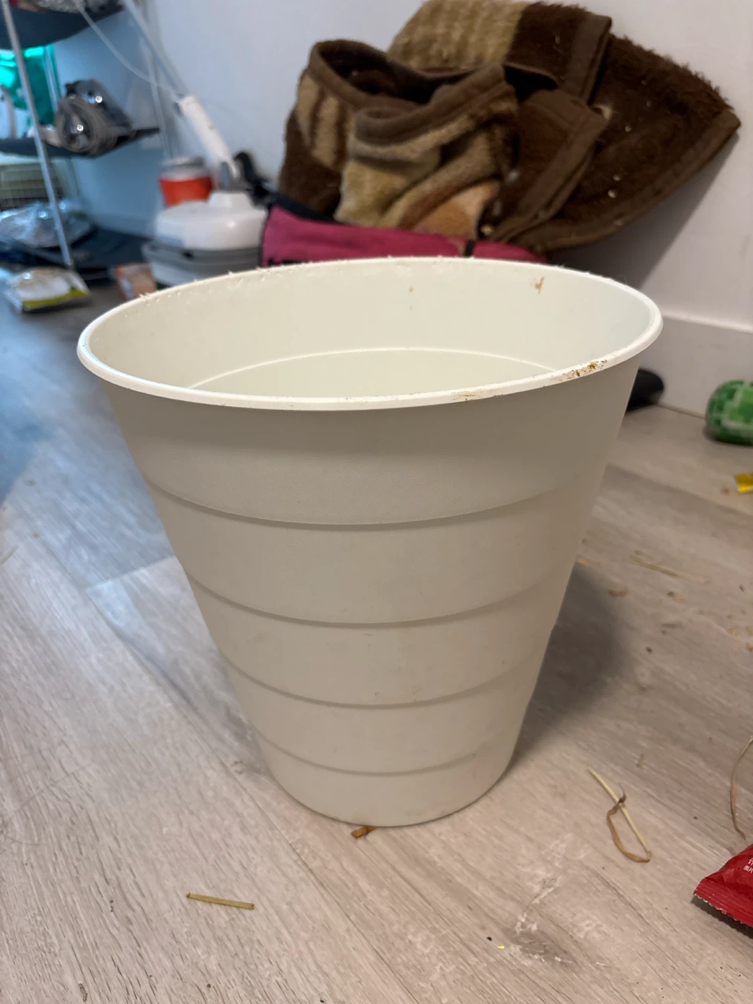 White Plastic Bucket