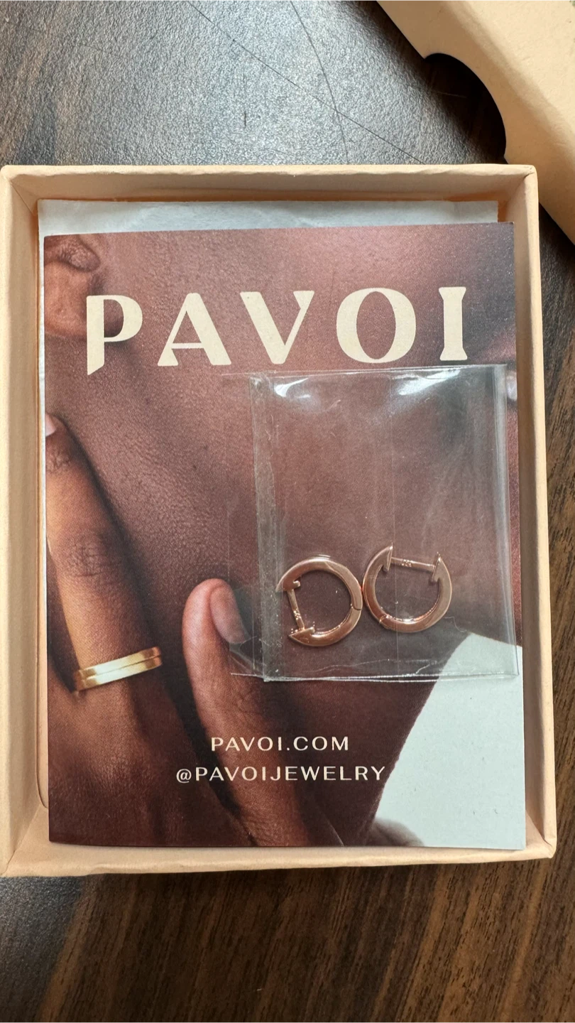 PAVOI Earrings in silver in gold plating - photo 2