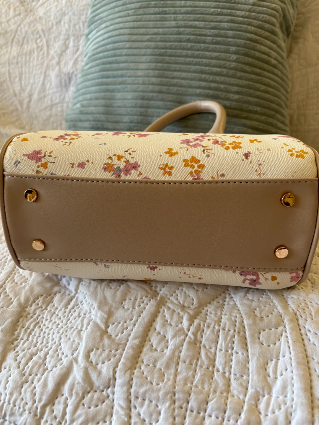 Floral Satchel Handbag New - photo 2