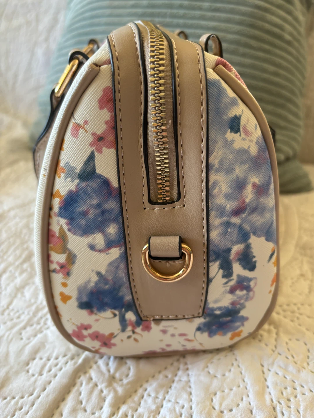 Floral Satchel Handbag New - photo 5