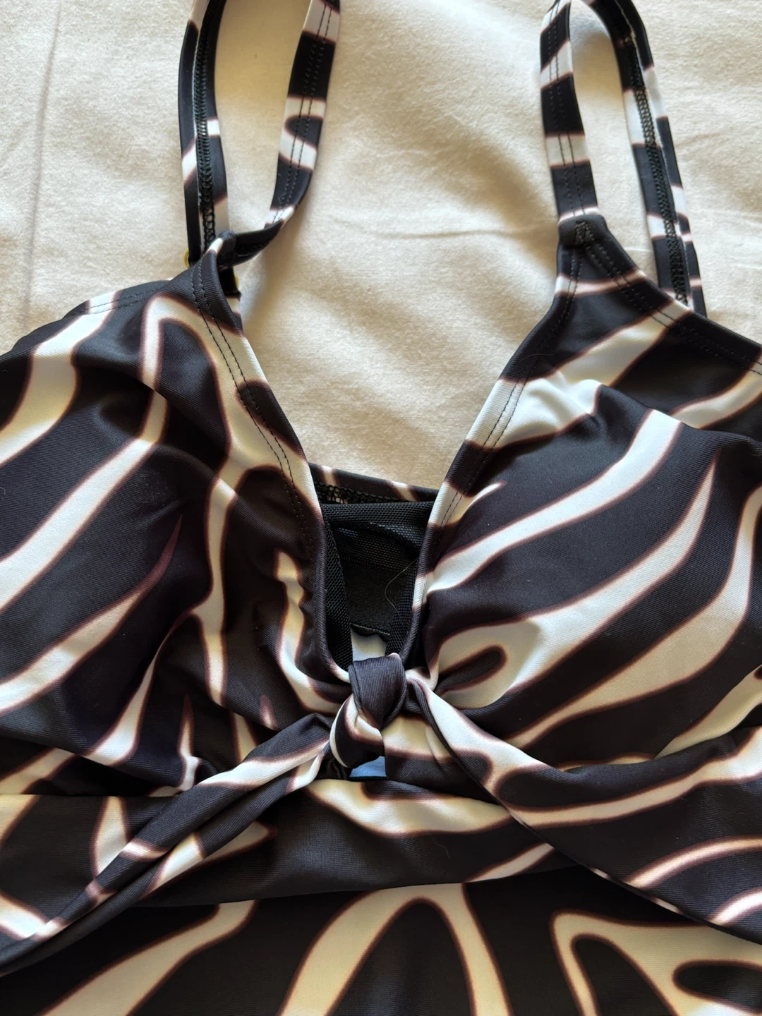 Krista Zebra Print One-Piece Swimsuit - photo 4