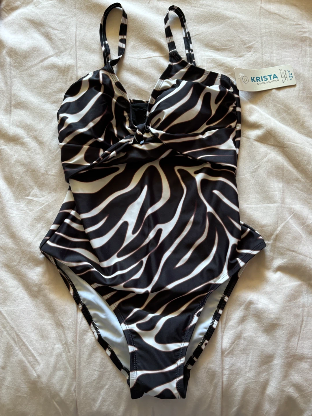 Krista Zebra Print One-Piece Swimsuit - photo 5