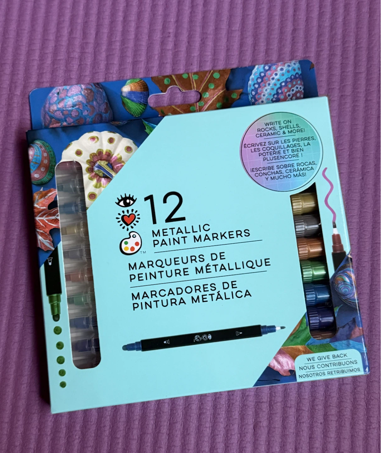 NEW✨12 Metallic Paint Markers