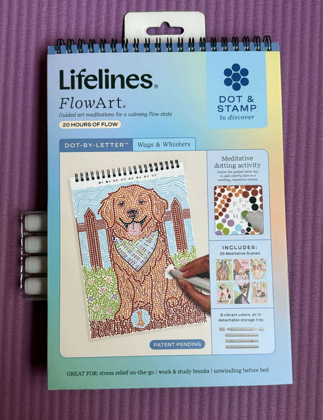 NEW✨Lifelines FlowArt Dot-By-Letter set
