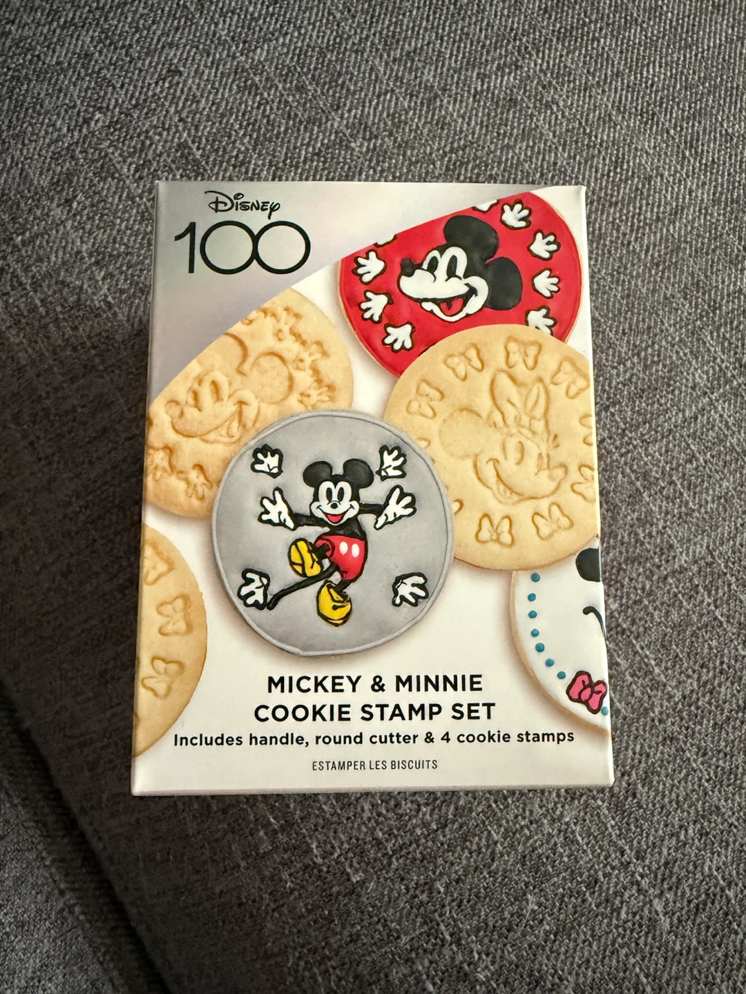 Williams Sonoma Mickey Mouse Cookie Stamp Set