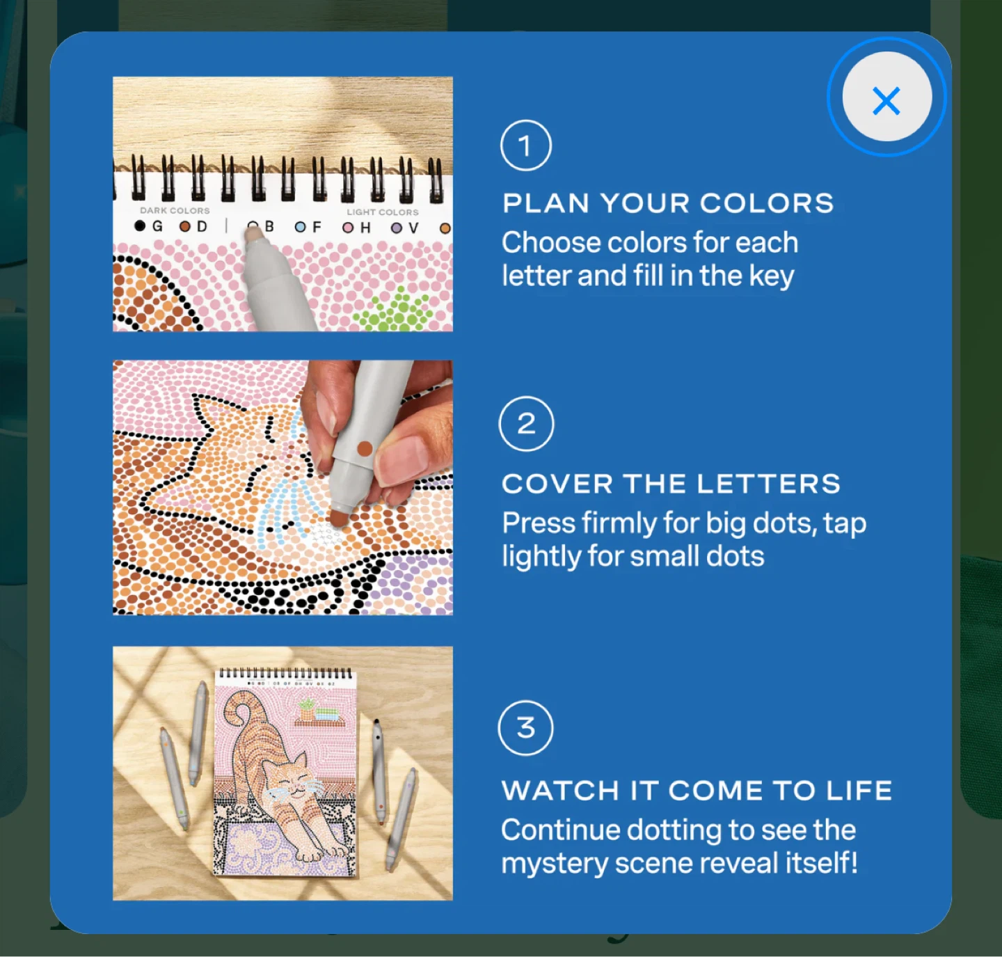 NEW✨Lifelines FlowArt Dot-By-Letter set - photo 4