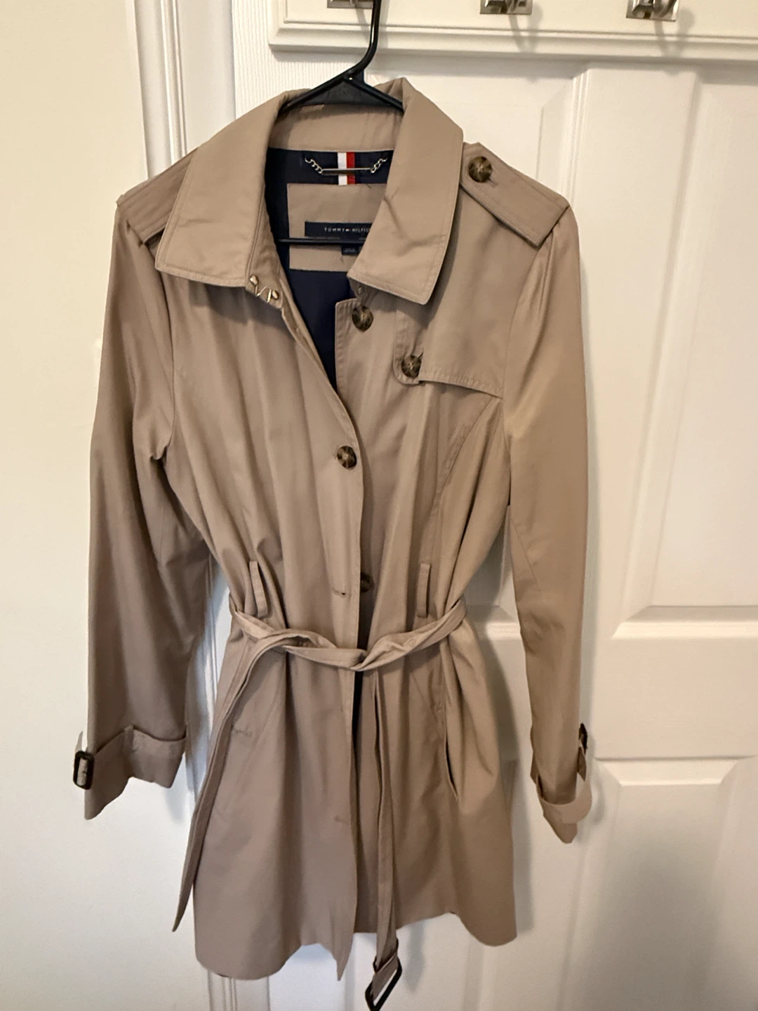 Tommy Hilfiger Women's Trench Coat - Size L - photo 2