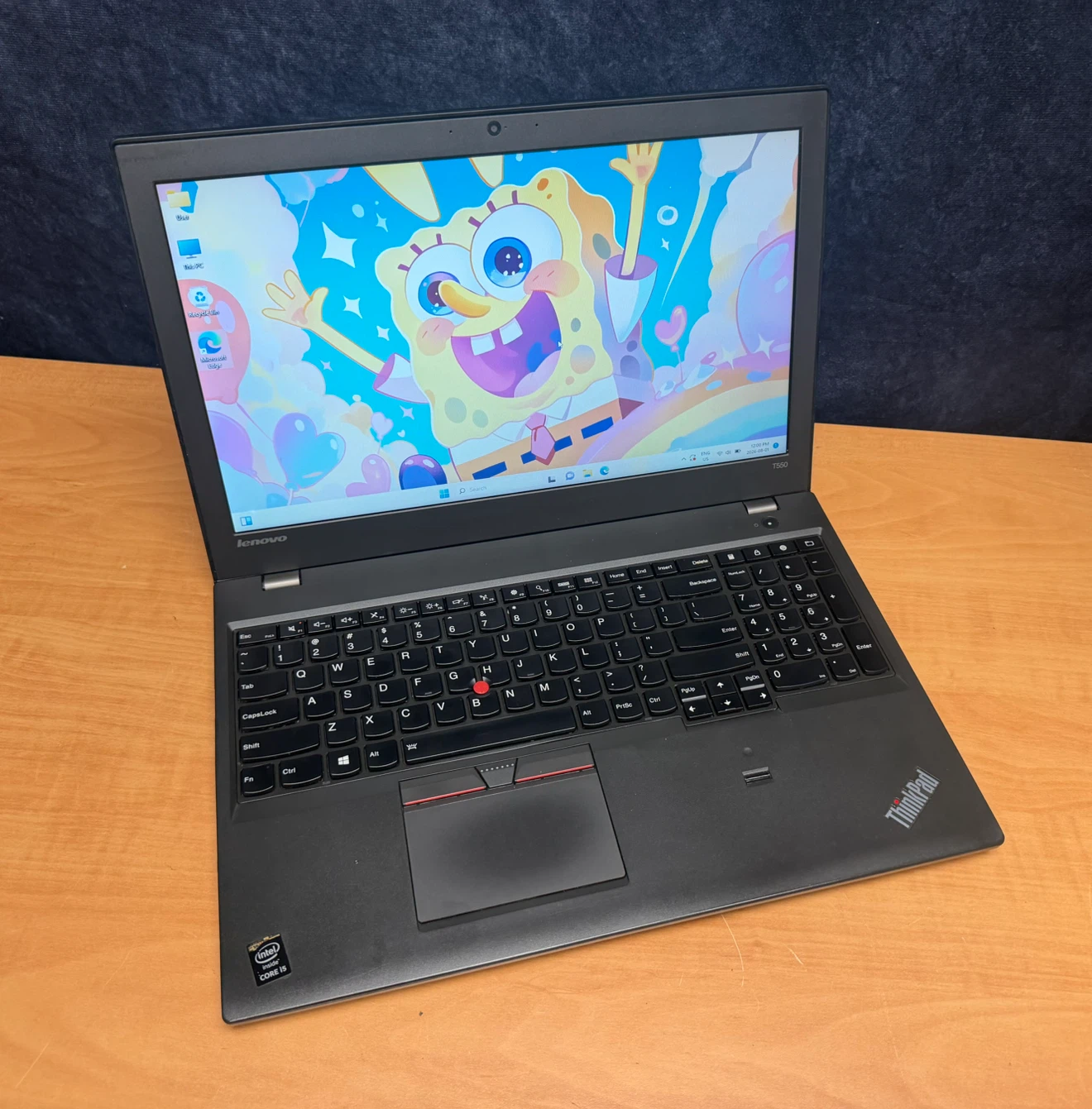 Lenovo T550 Laptop – Professional Grade | 16GB | SSD | Win 11
