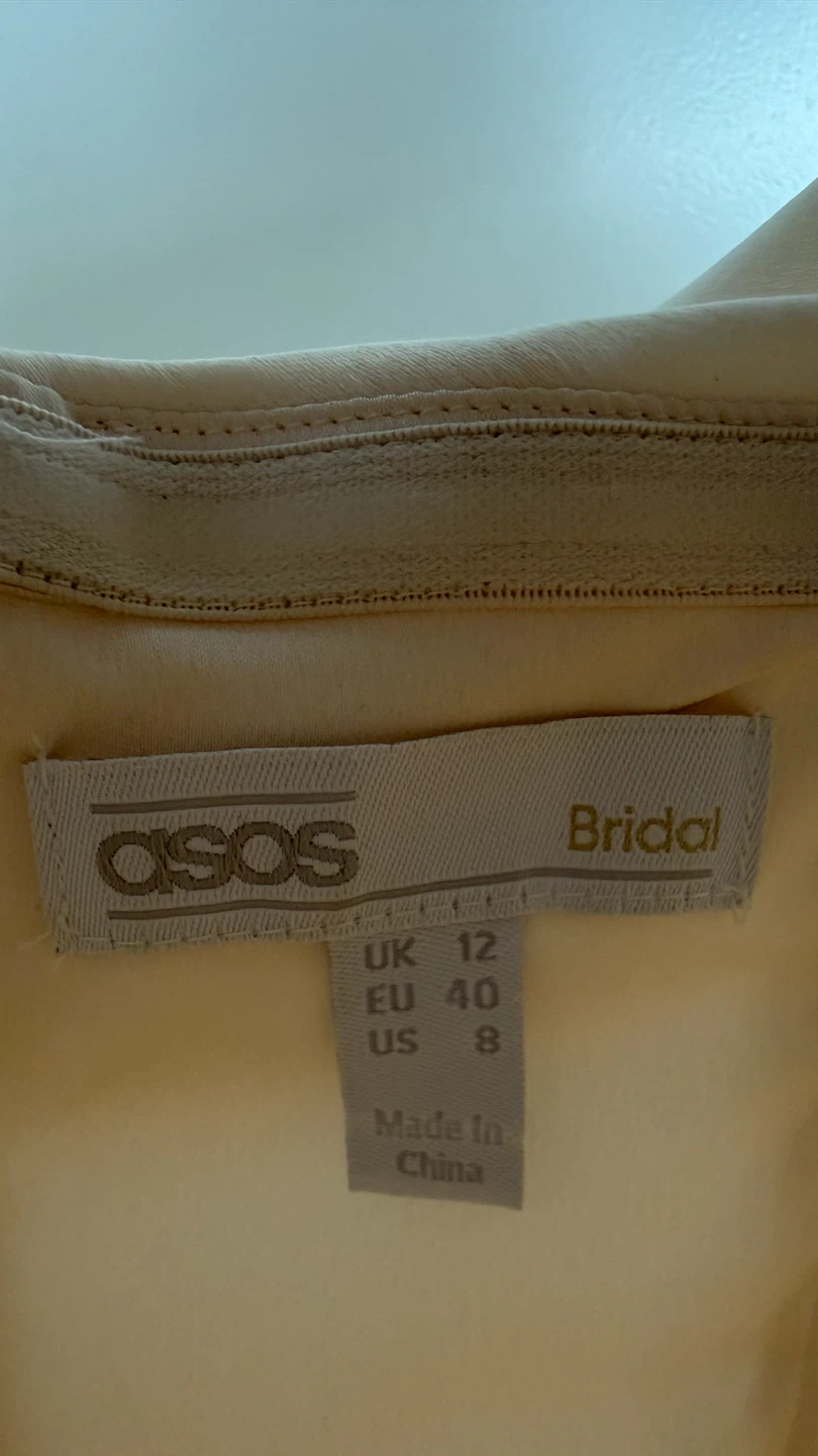 ASOS Bridal Off-the-Shoulder Maxi Dress - photo 5