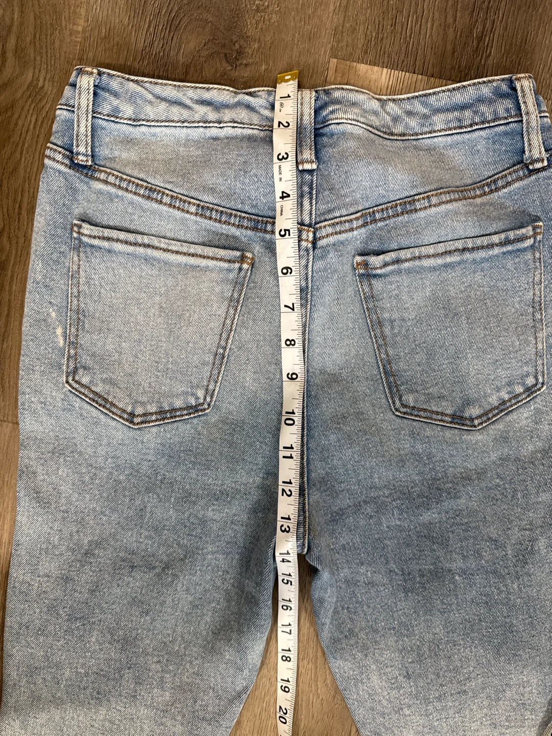 Wild Fable Distressed Denim Bermuda Shorts Size 6 - photo 5