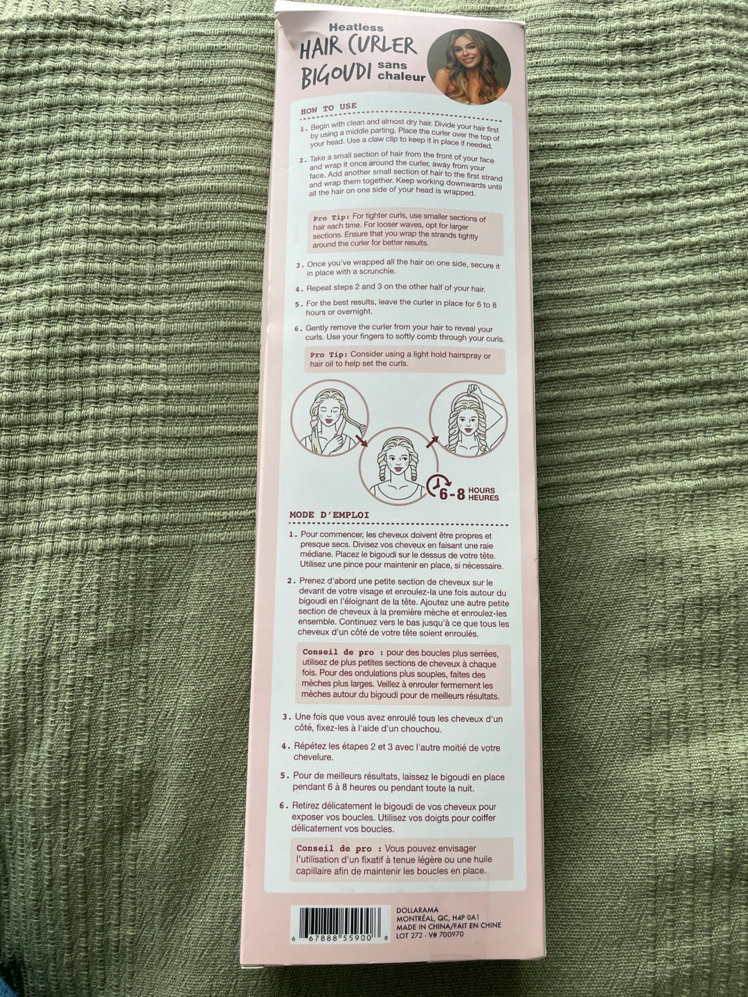 Heatless Hair Curler - Bigoudi - photo 2
