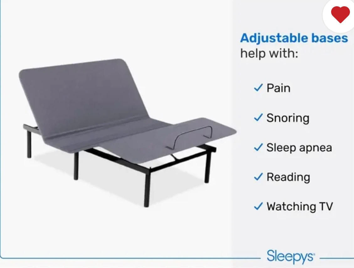 Sleepy’s Adjustable Bed Base