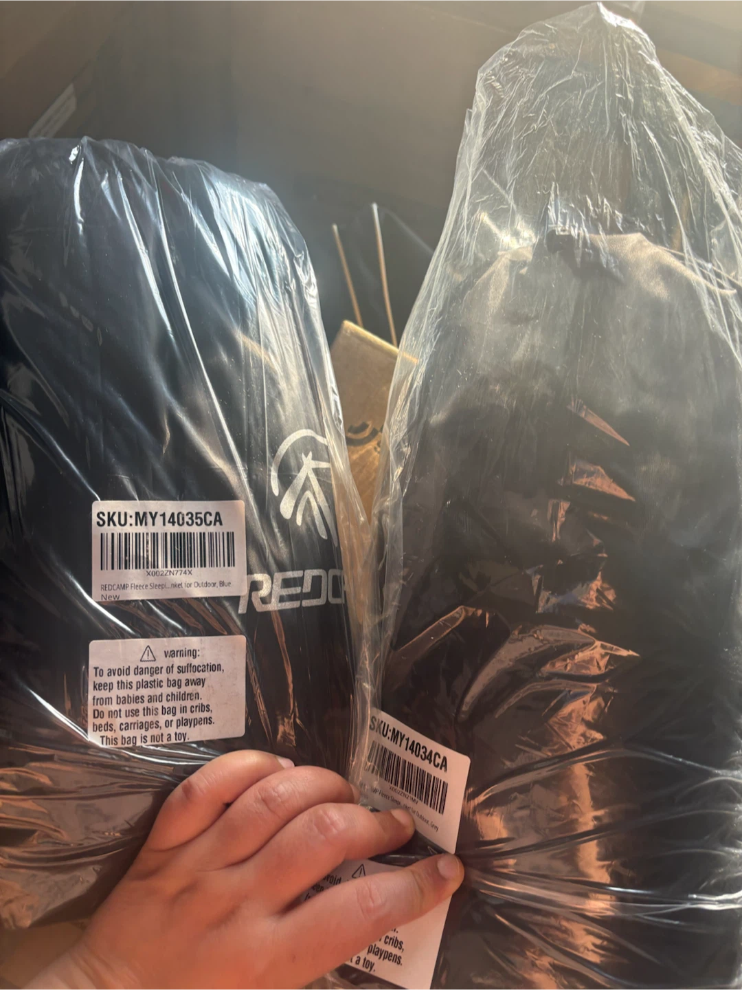 REDCAMP Fleece Sleeping Bag for Outdoor - photo 2