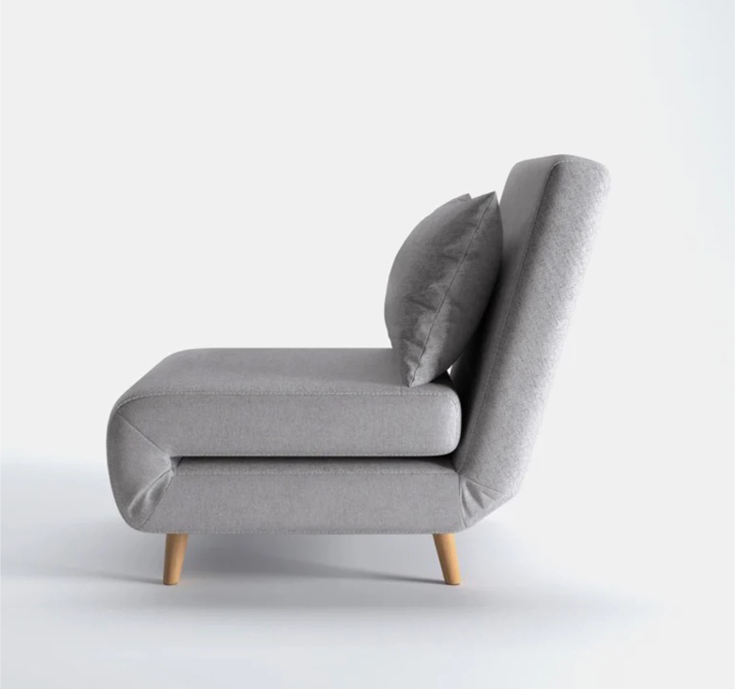 Grey Accent Chair / Bed - photo 3