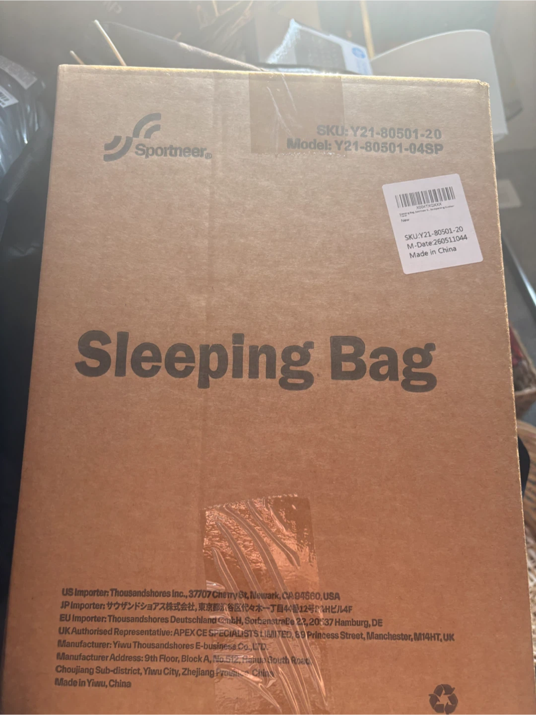 Sportneer Sleeping Bag