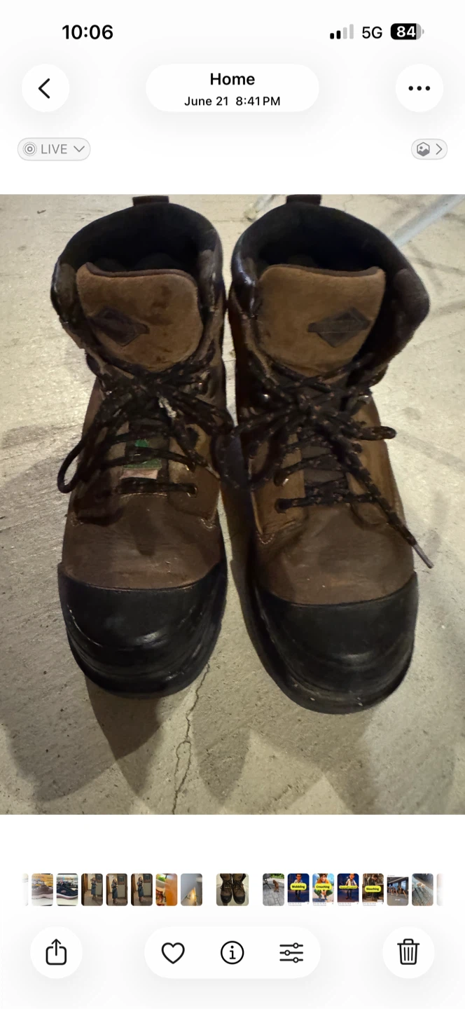 Denver Hayes- Brown Work Safety Boots