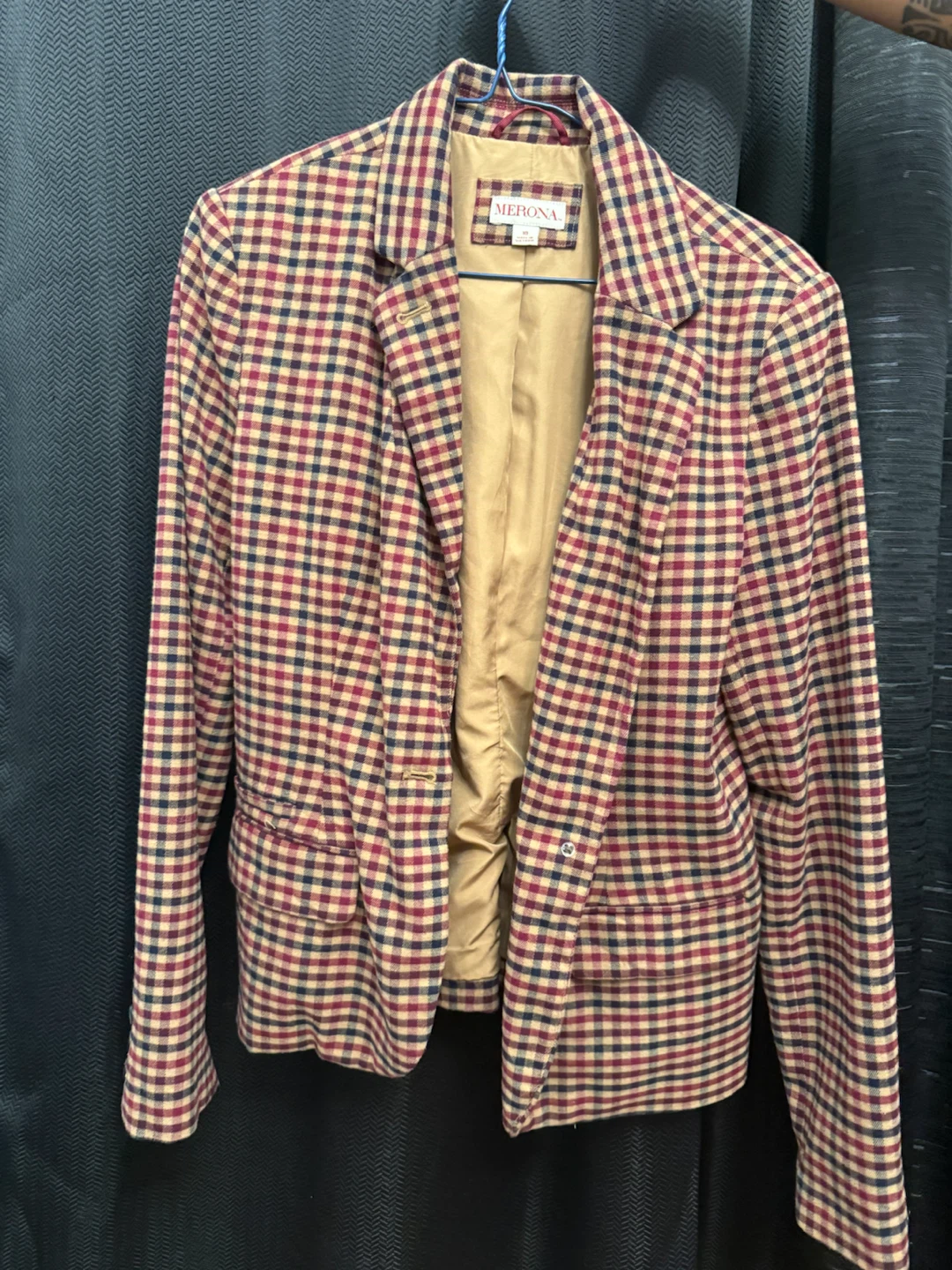 Merona Plaid Blazer