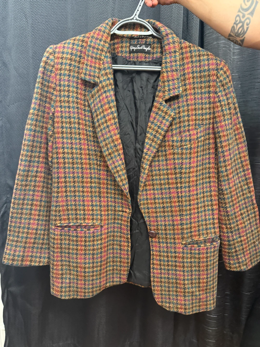 Houndstooth Blazer