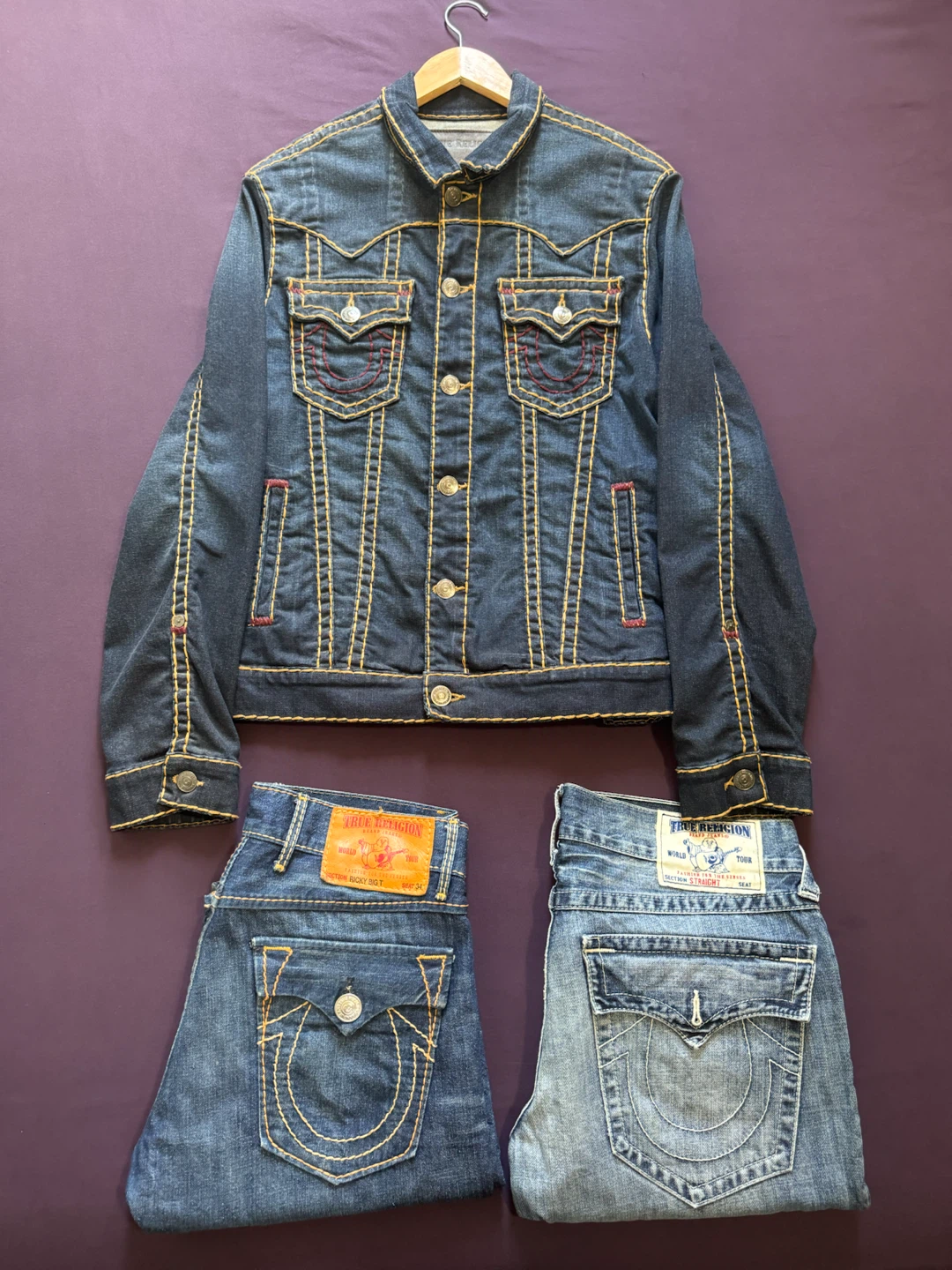 Men’s True Religion Jeans & Jacket