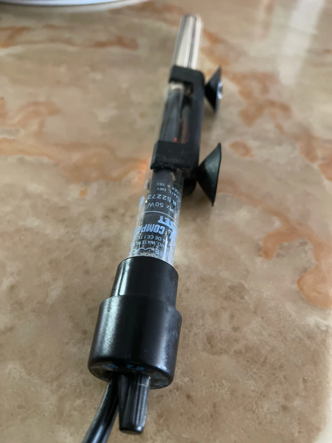 50W Aquarium Heater with Suction Cups - photo 3