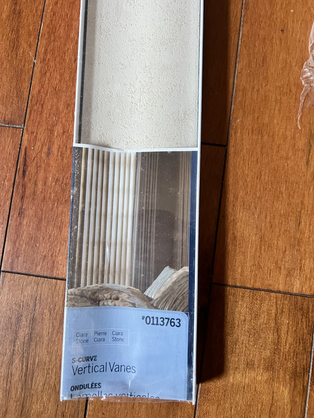 3.5 x 78 W x 84-in L PVC  Darkening Vertical Blinds