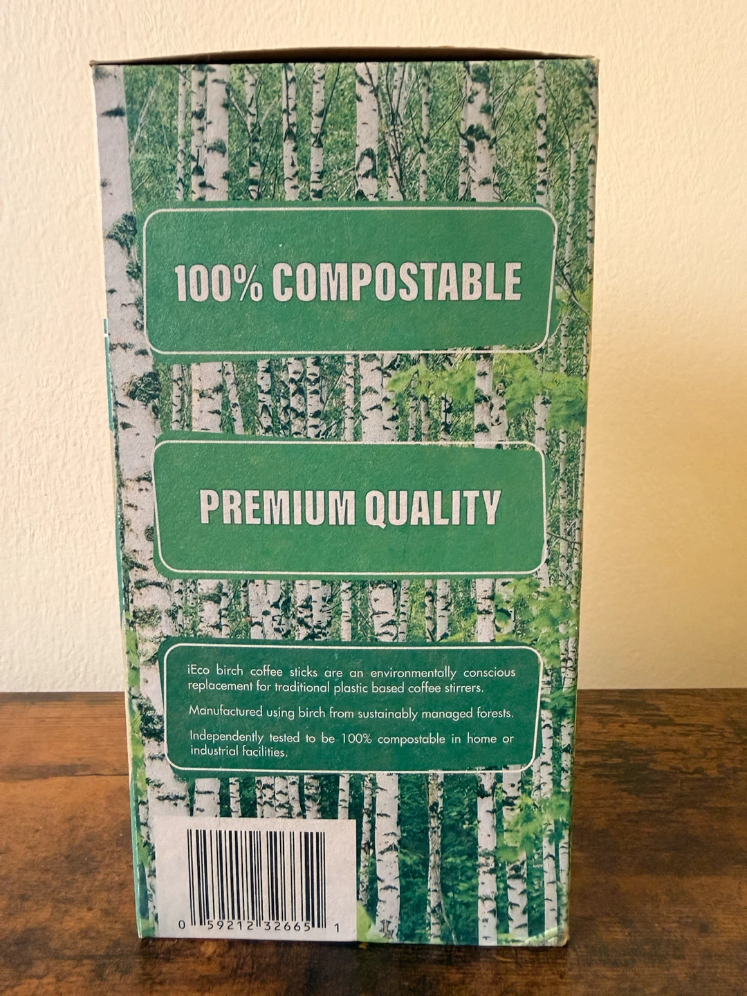 NEW 1000ct Birch Coffee Stir Sticks - photo 2
