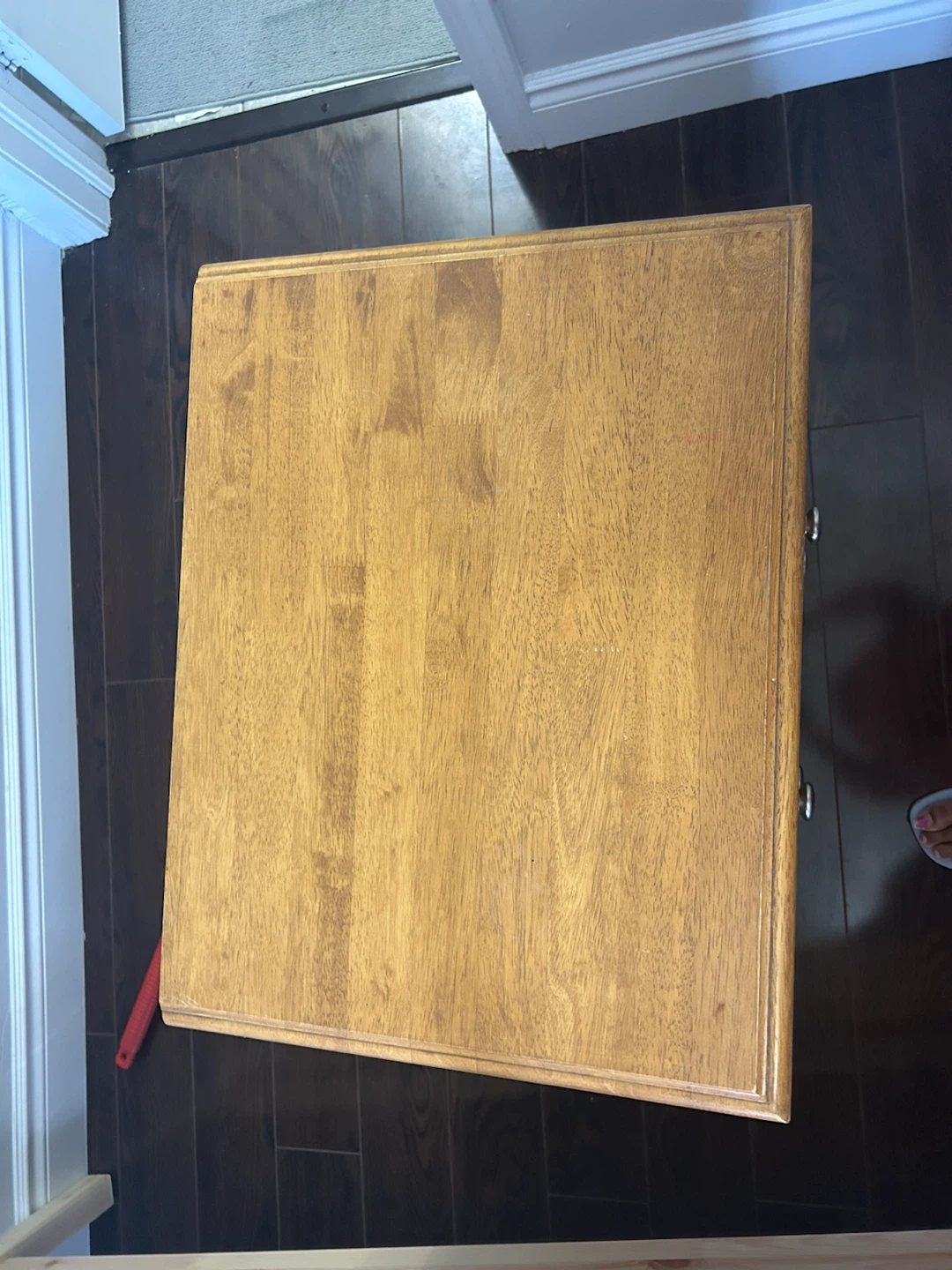 Wooden Nightstand with 2 Drawers - photo 2