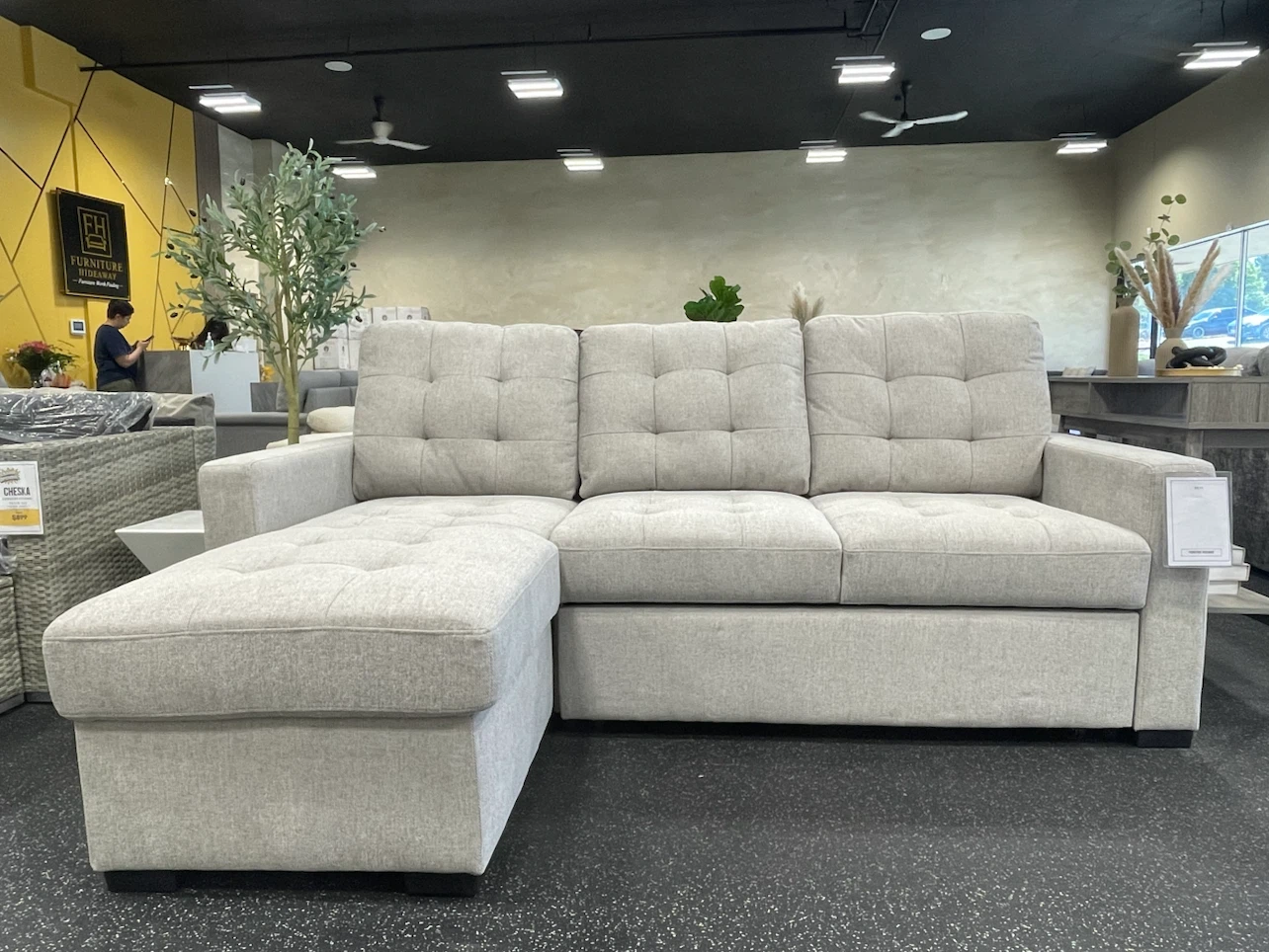 ✨ Modern Sleeper Sofa with Bed | 3 Colors Available - photo 2