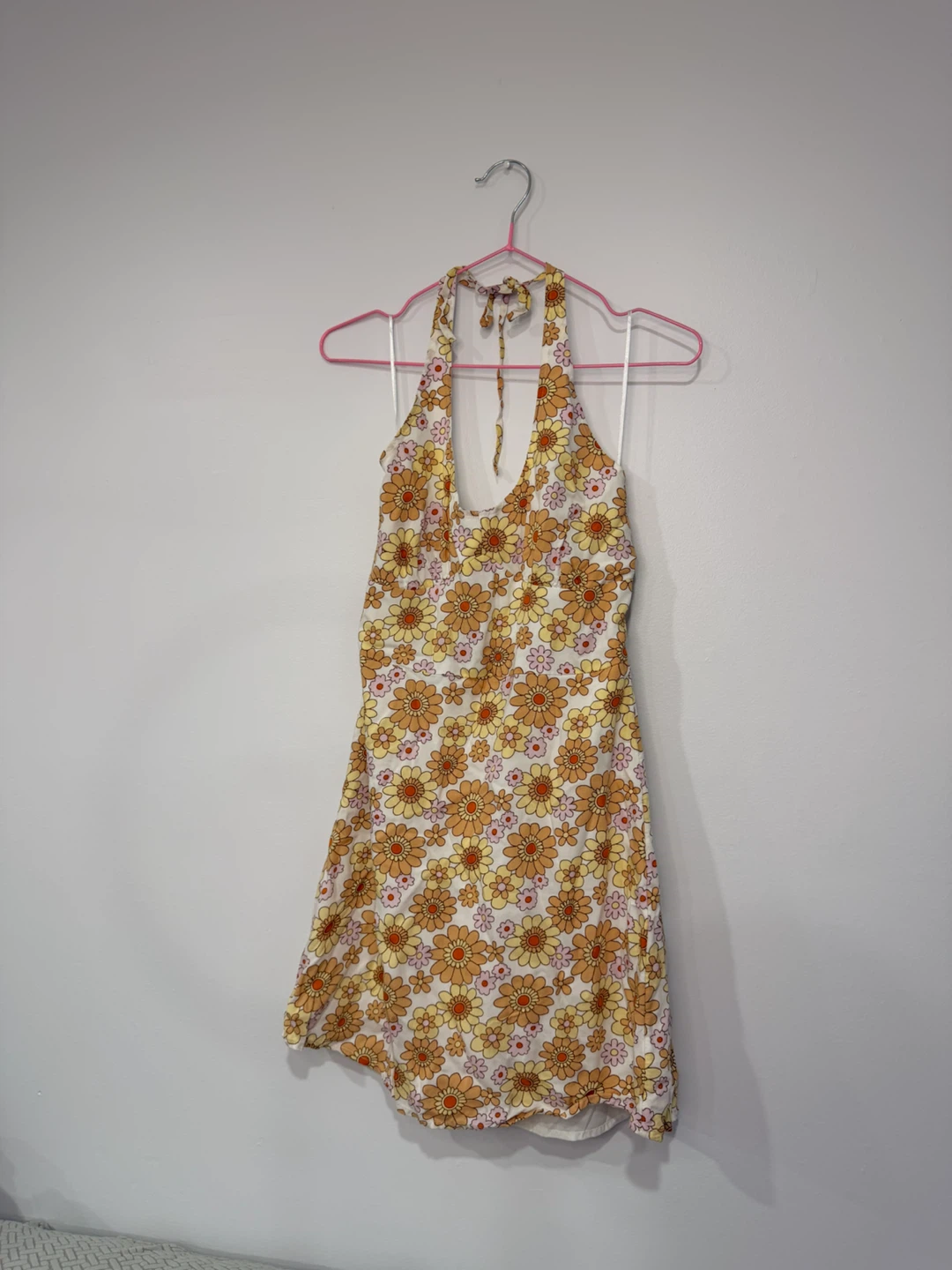 Floral Halter Dress