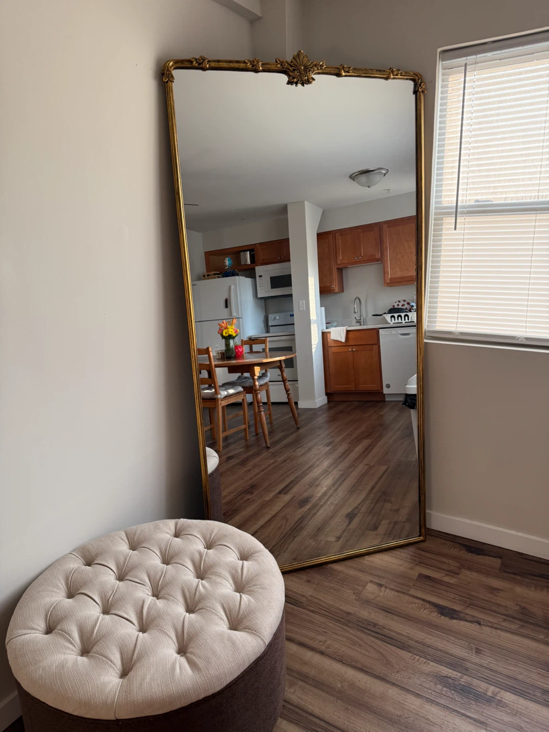 Ornate Gold Full Length Mirror - photo 2