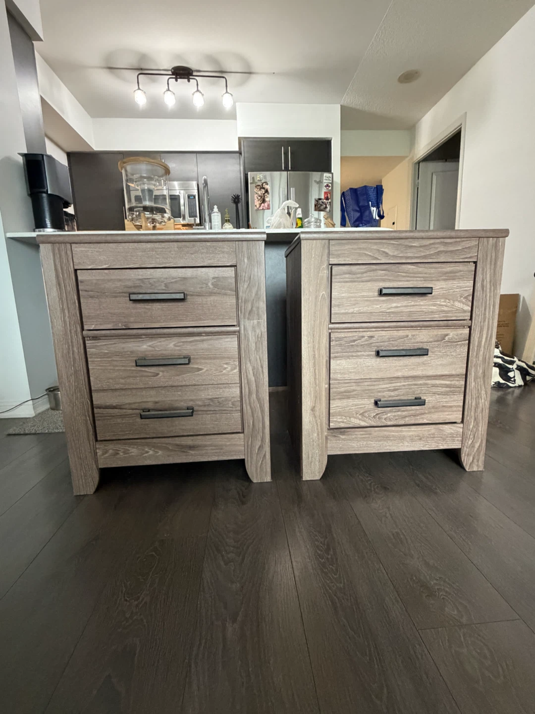 Wooden Dresser and Nightstand Set - photo 2