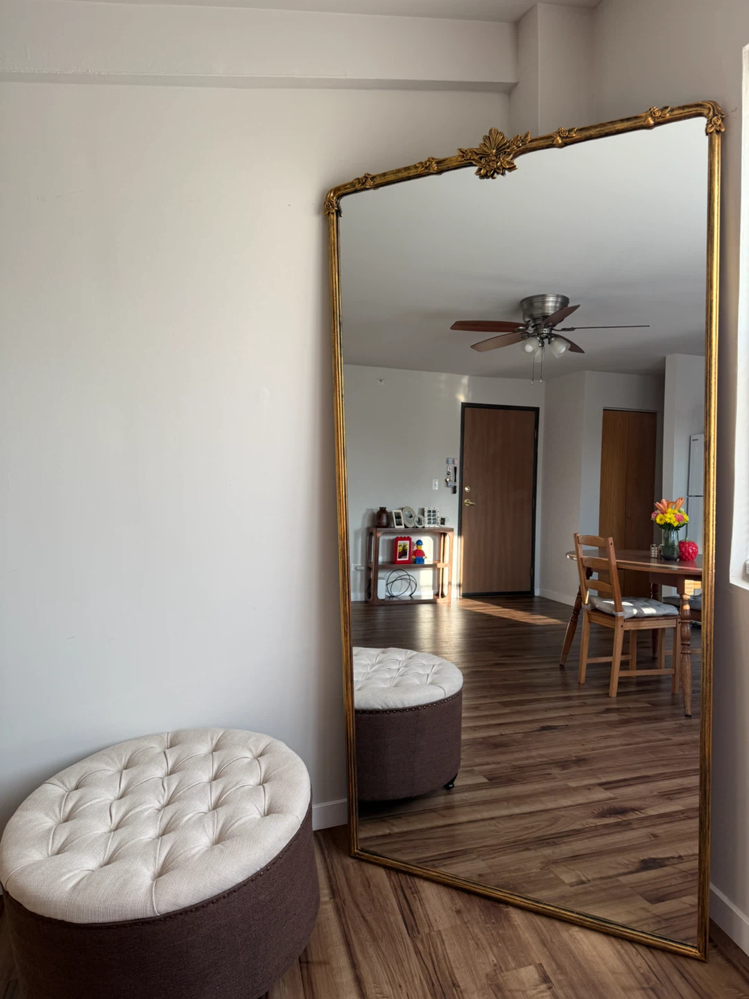 Ornate Gold Full Length Mirror