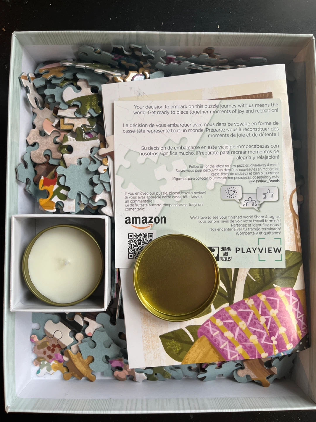 Puzzle+candle - photo 2