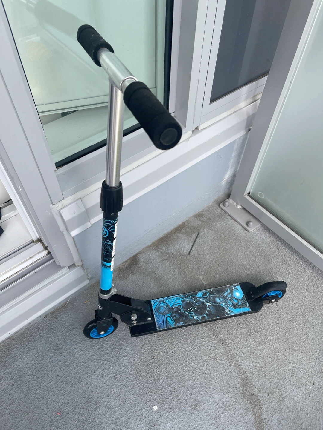 Blue and Black Kids Scooter - photo 2