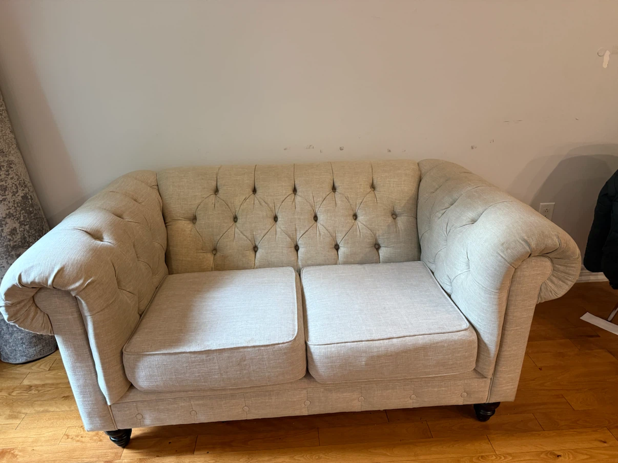 Chesterfield Loveseat Sofa set