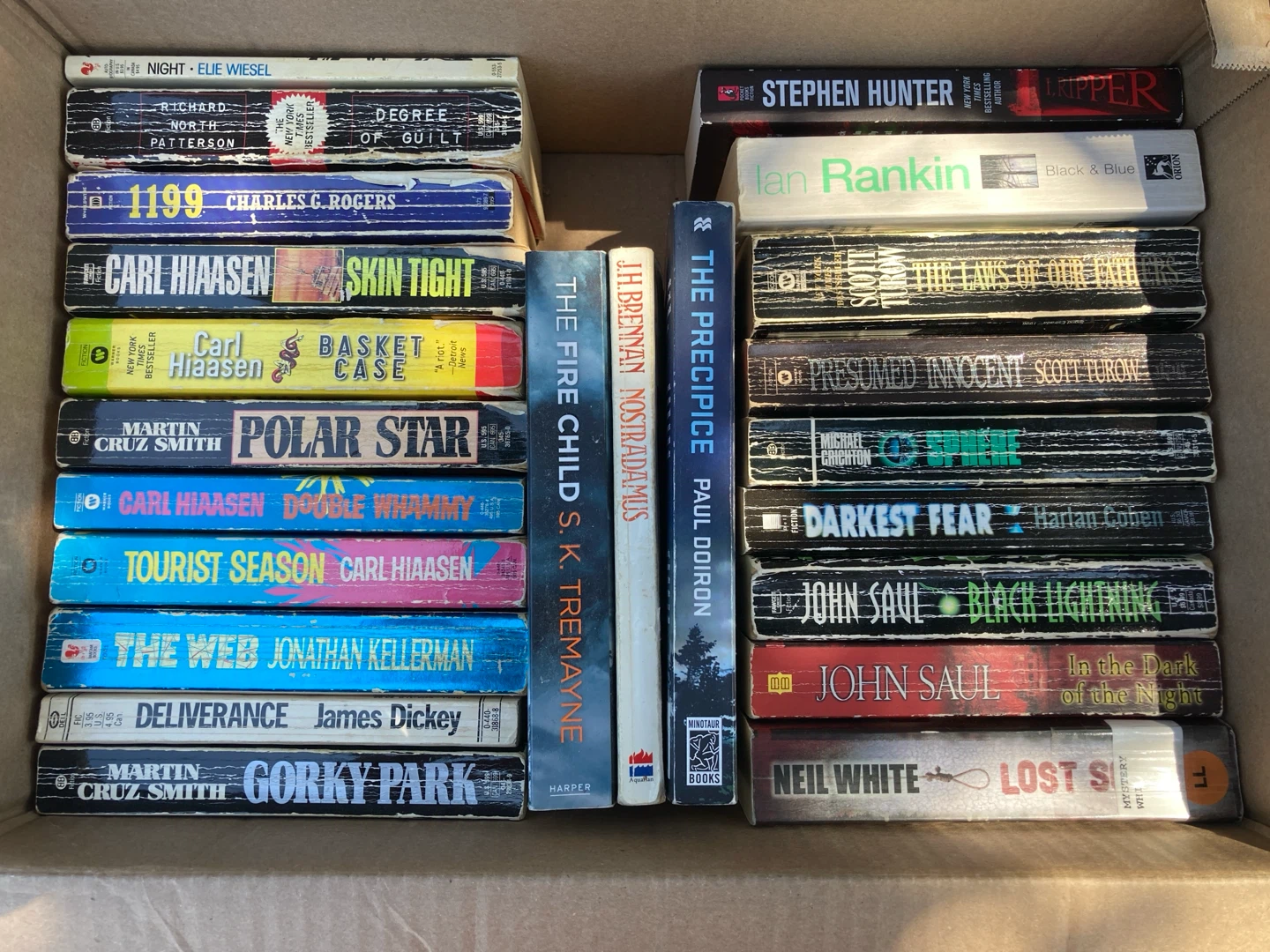 Mixed Paperback Books - Thrillers and Mysteries - photo 2
