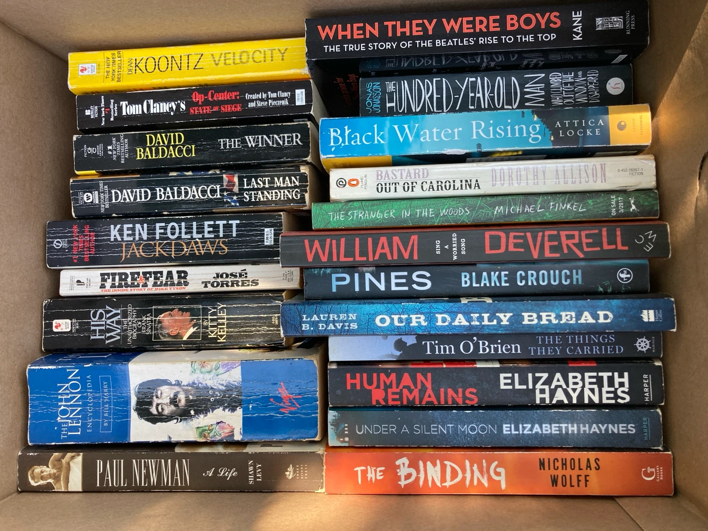 Mixed Paperback Books - Thrillers and Mysteries - photo 3