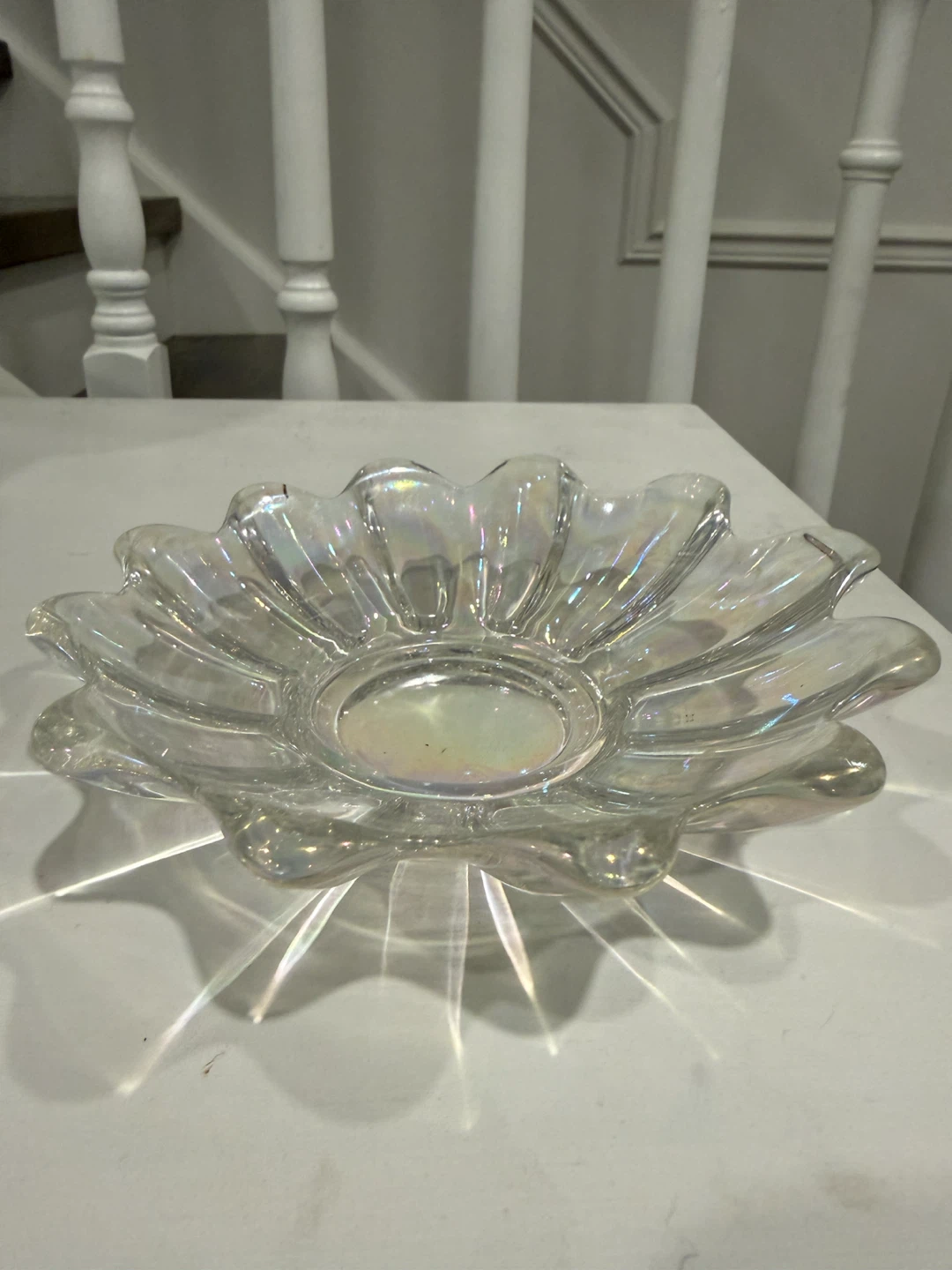 Iridescent Glass Bowl