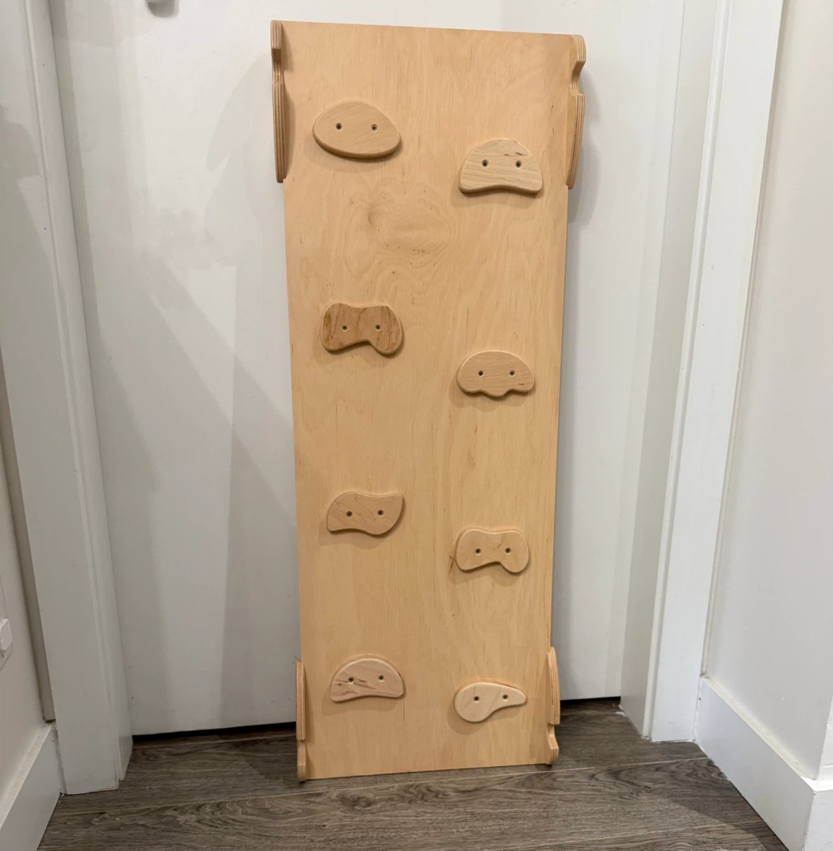Wood and Hearts Triangle Climbing Set for Toddlers - photo 5