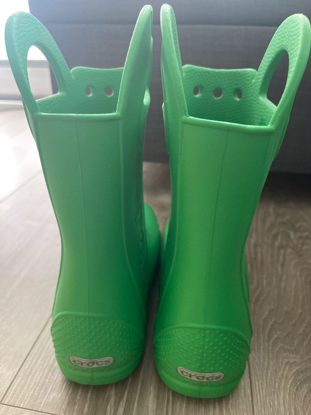 Green Crocs Kids Rain Boots J3 - photo 2