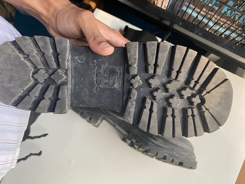 ALDO Black Combat Boots